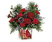 Cardinal Cheer Bouquet